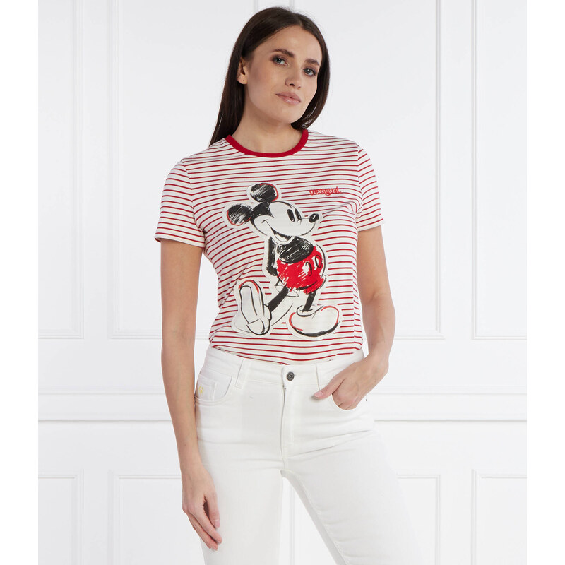 Desigual Tričko DESIGUAL X MICKEY MOUSE | Regular Fit