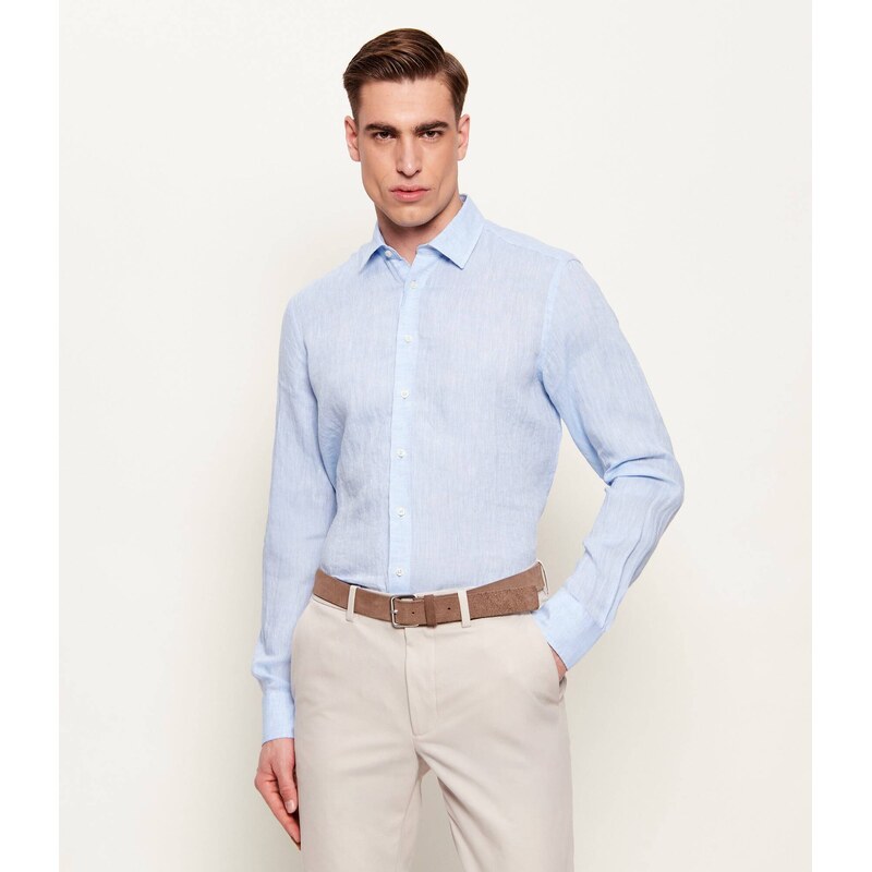 Sand Copenhagen Lněná košile State Soft | regular fit