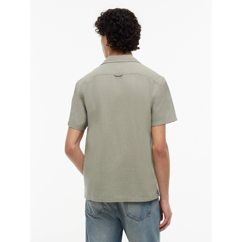 Tommy Jeans Lněná košile | regular fit