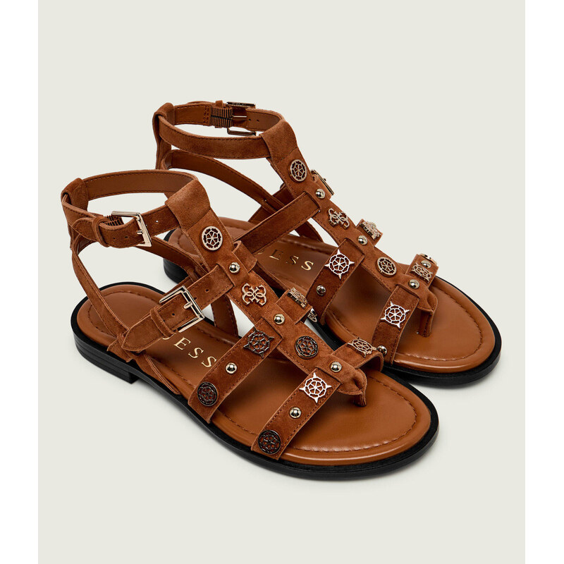 Guess Sandály YAZZA2 | semiš