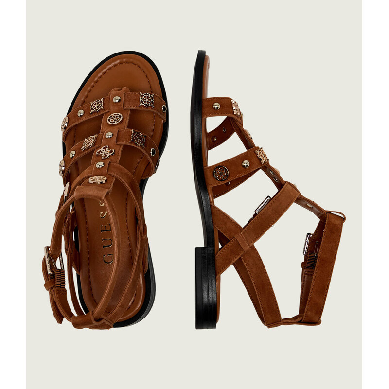 Guess Sandály YAZZA2 | semiš