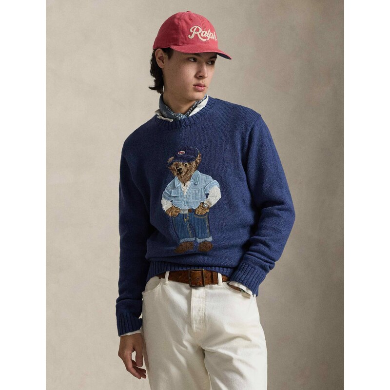 POLO RALPH LAUREN Lněný svetr | regular fit
