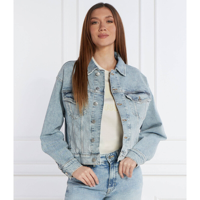 BOSS ORANGE Džínová bunda C_TRUCKER | Oversize fit