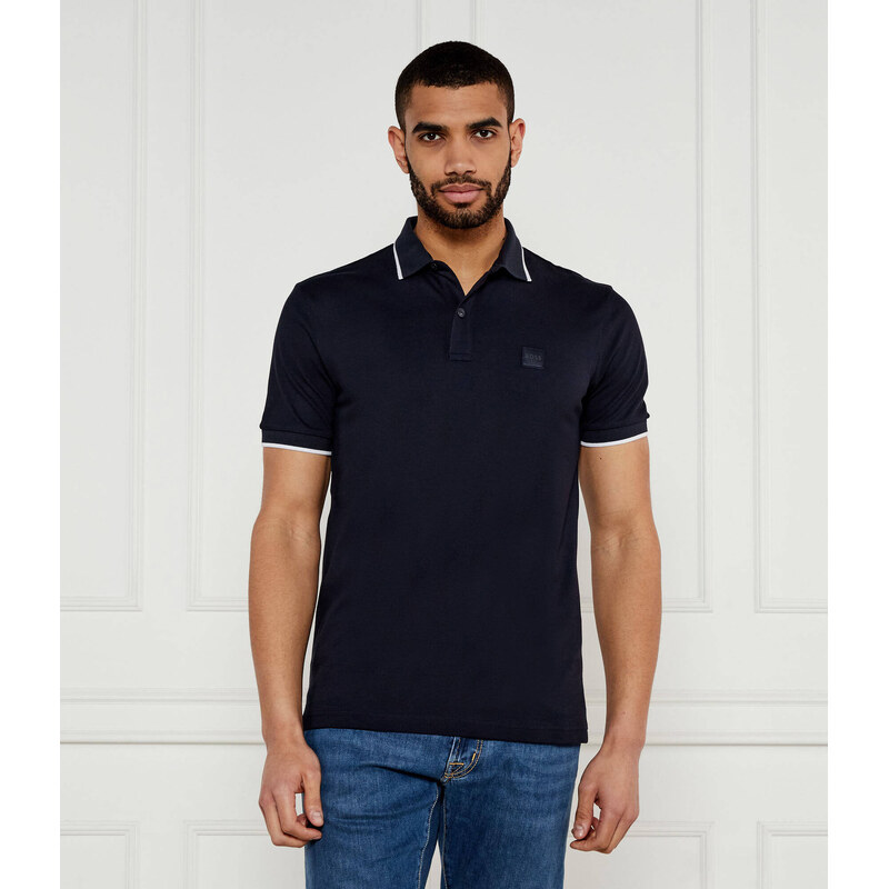 BOSS ORANGE Polokošile Passertip | Slim Fit | pique