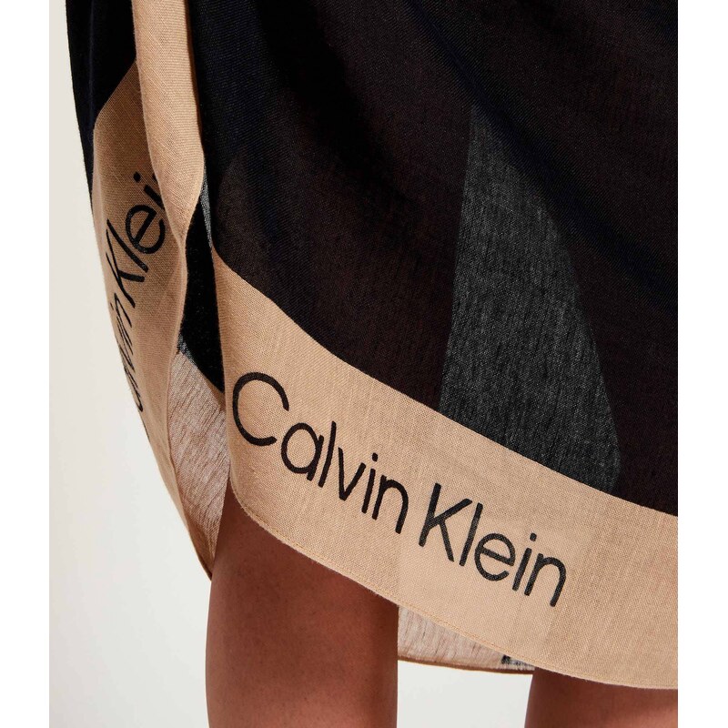 Calvin Klein Lněné pareo