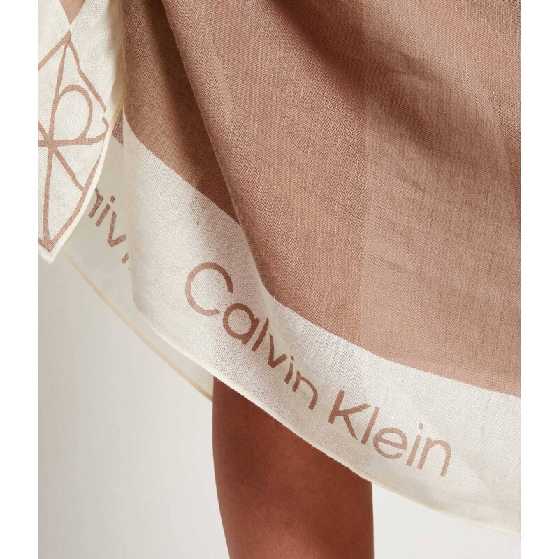 Calvin Klein Lněné pareo