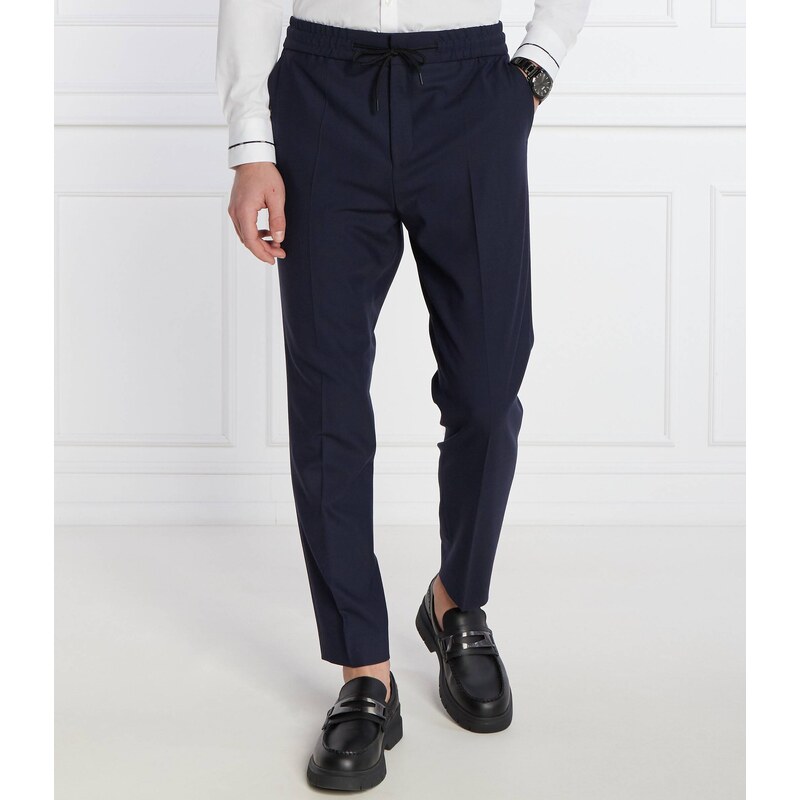 HUGO Vlněné kalhoty chino Howard231X | Slim Fit