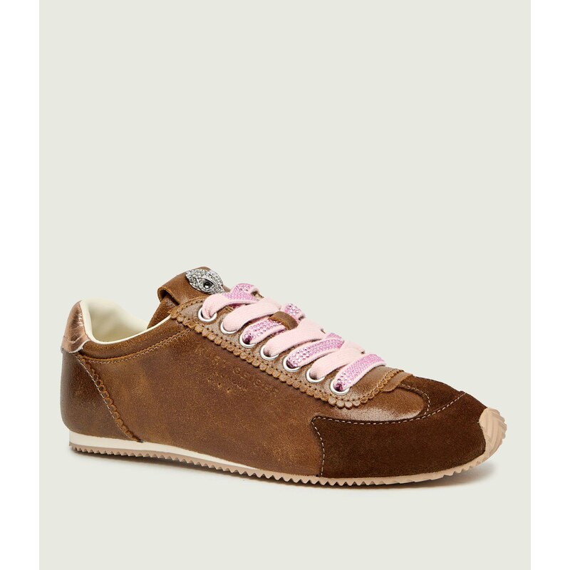 Kurt Geiger Kožené tenisky ISLINGTON | semiš