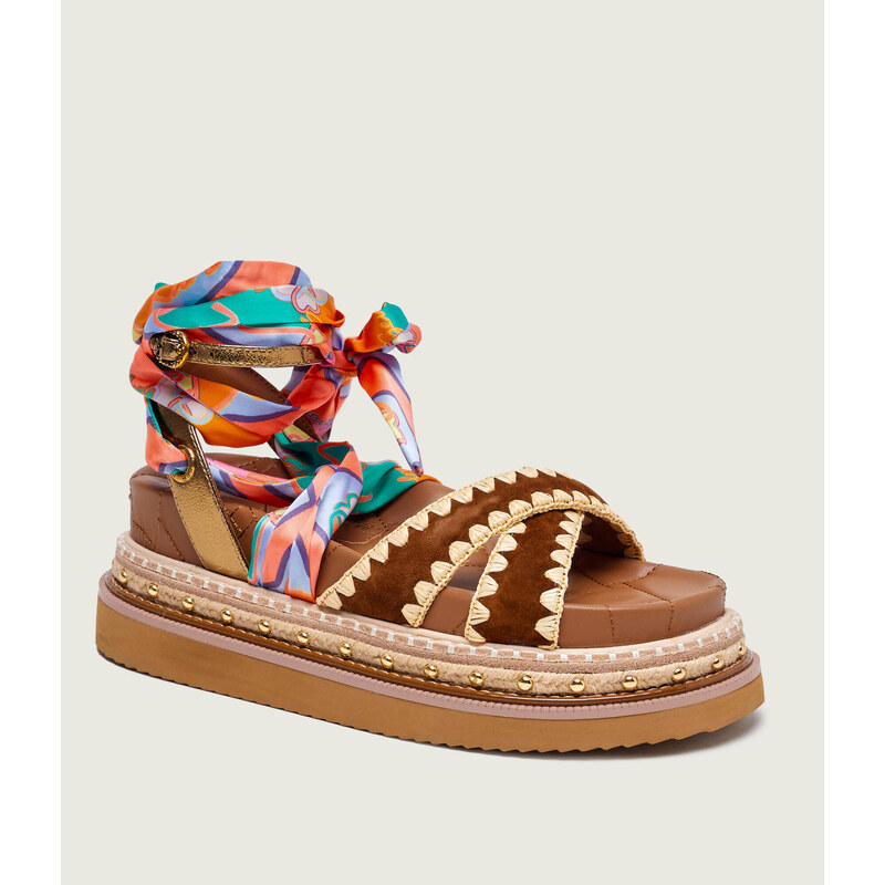 Kurt Geiger Sandály ORSON | semiš