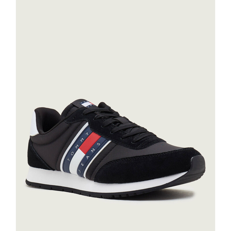 Tommy Jeans Tenisky TJM RUNNER CASUAL ESS s přídavkem kůže