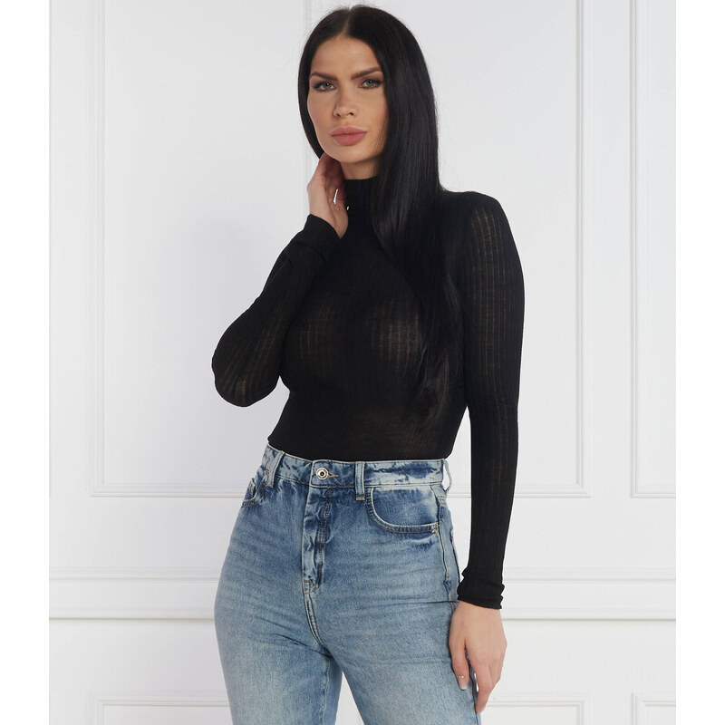 Patrizia Pepe Vlněný rolák | Regular Fit 100151423