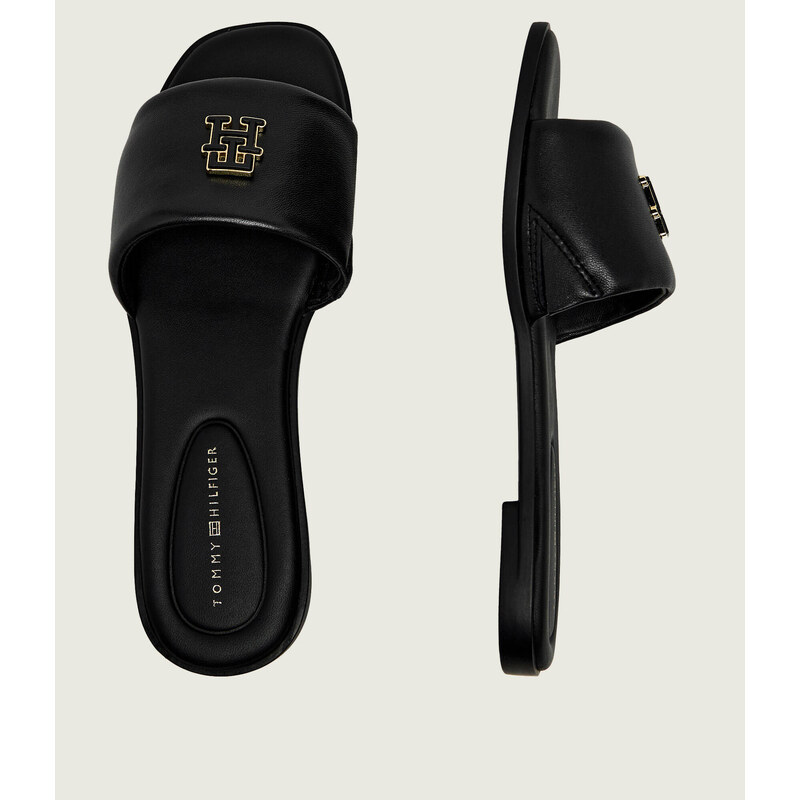 Tommy Hilfiger Kožené pantofle HARDWARE
