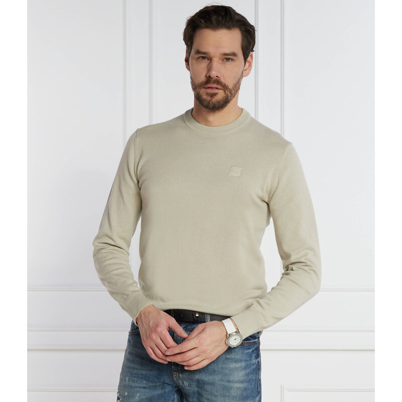 BOSS ORANGE Svetr Kanovano | Regular Fit | s příměsí kašmíru