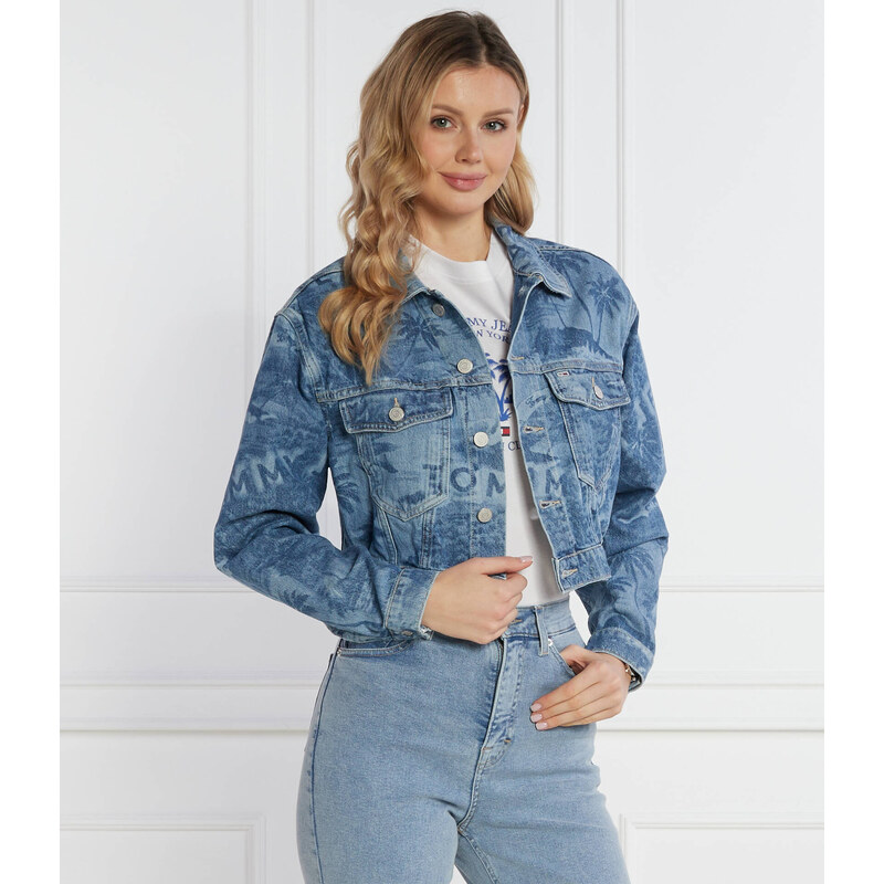 Tommy Jeans Džínová bunda | Cropped Fit 89079891
