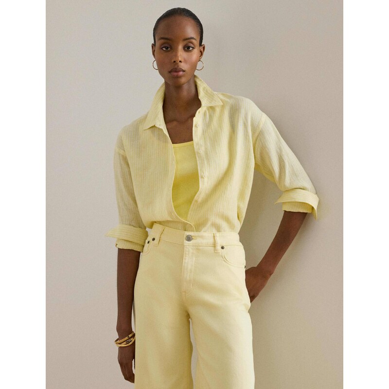 LAUREN RALPH LAUREN Lněná košile | regular fit