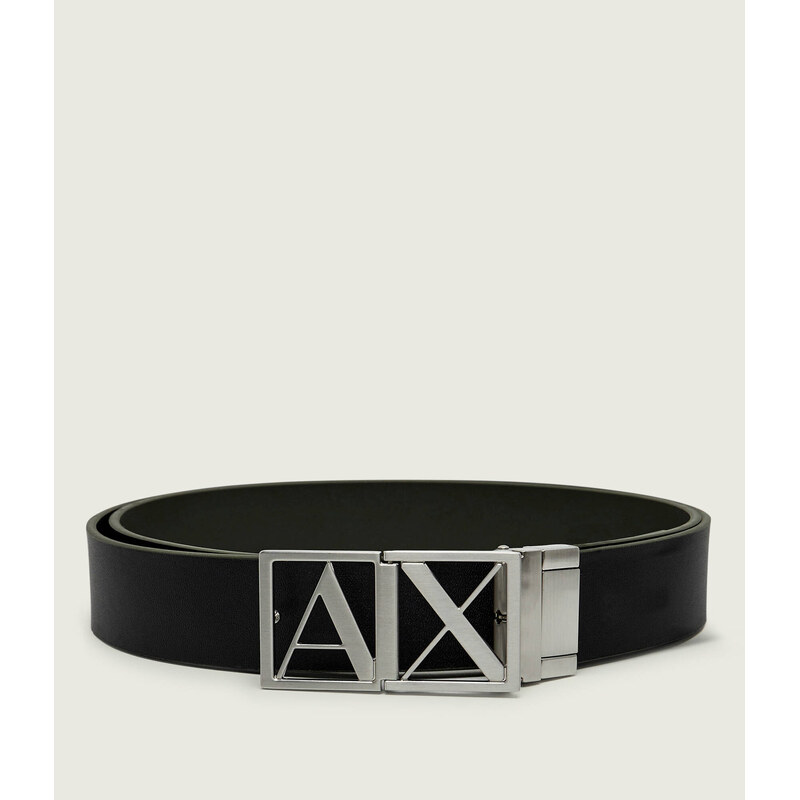 Armani Exchange Oboustranný kožený řemínek