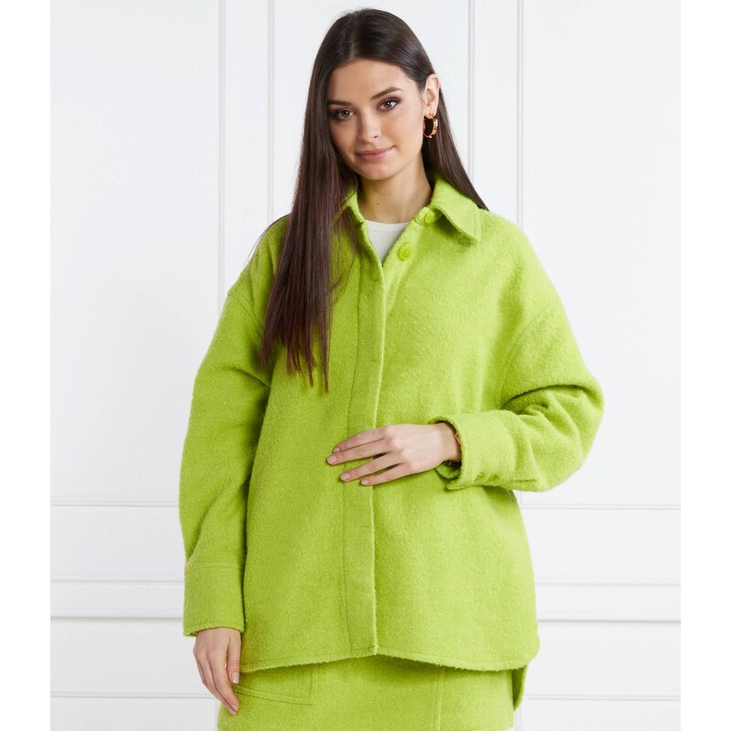 Samsøe Samsøe Bunda | Oversize fit | s příměsí vlny 88857845