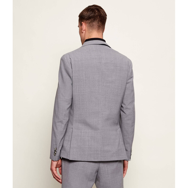 BOSS BLACK Vlněná sako P-Hanry-WG-253 | Slim Fit
