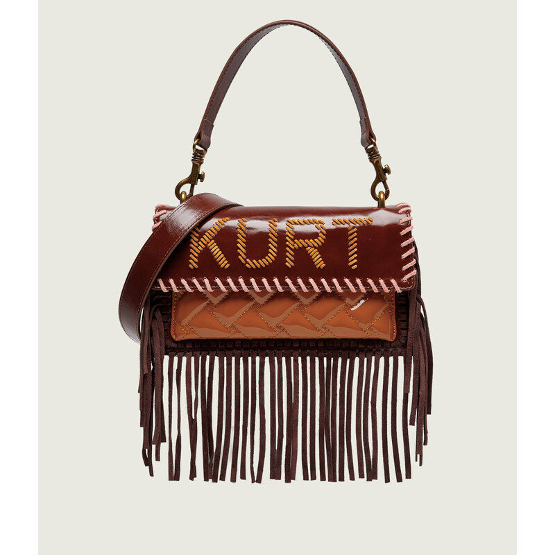 Kurt Geiger Kožená kabelka na rameno SHOREDITCH 115606577