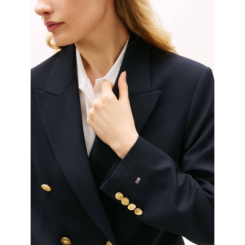 Tommy Hilfiger Sako | Loose fit | s příměsí vlny