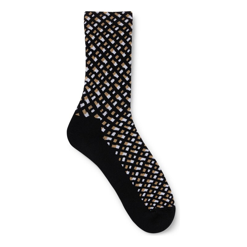 BOSS BLACK Ponožky QS Rib Monogram CC