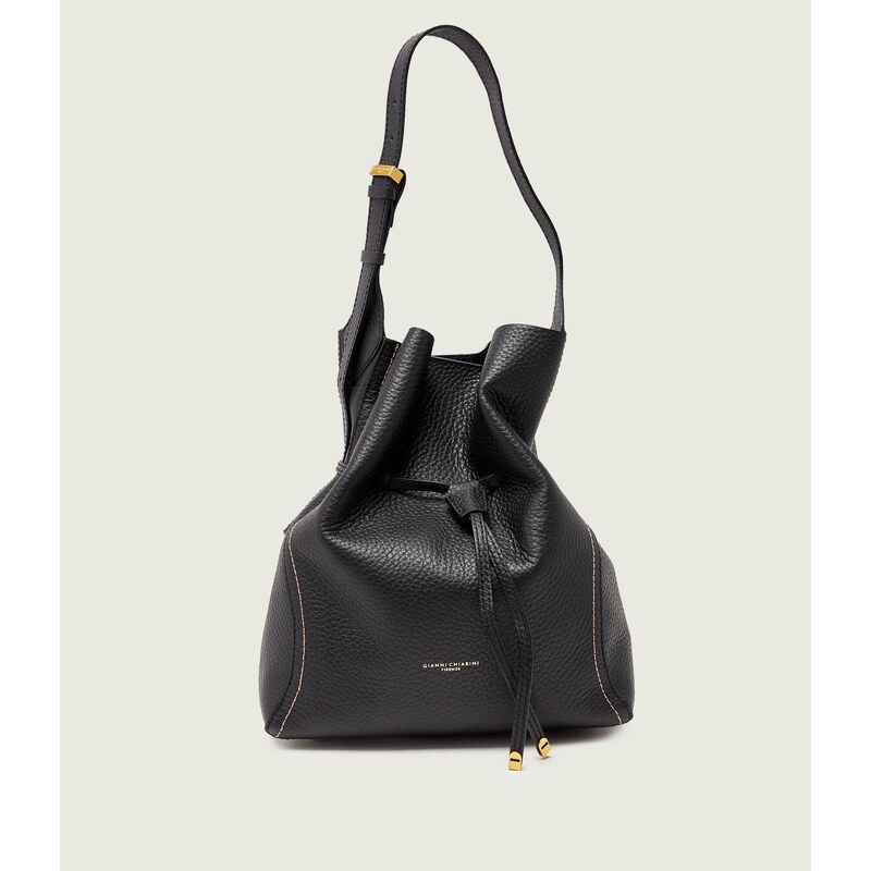 GIANNI CHIARINI Kožená kabelka na rameno + váček SIENNA