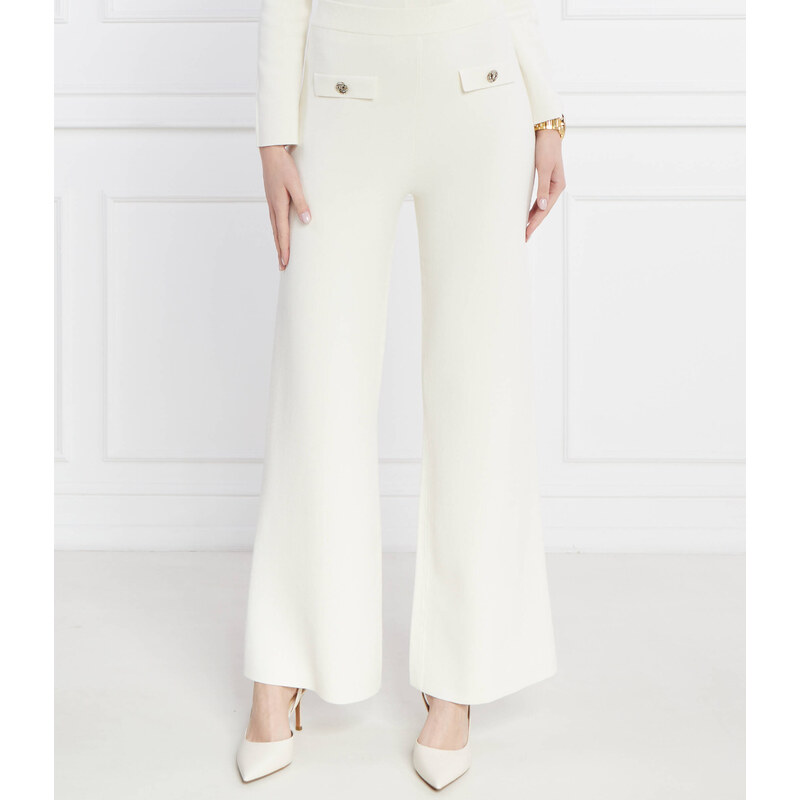 TWINSET Úpletové kalhoty | Palazzo | high waist
