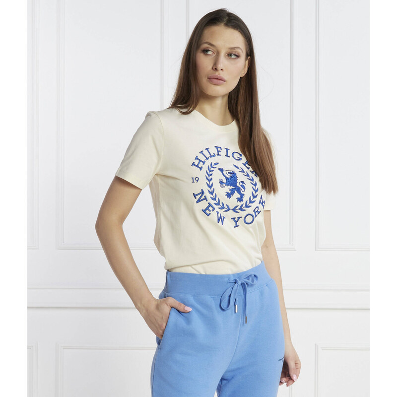 Tommy Hilfiger Tričko REG CREST C-NK TEE SS | Regular Fit
