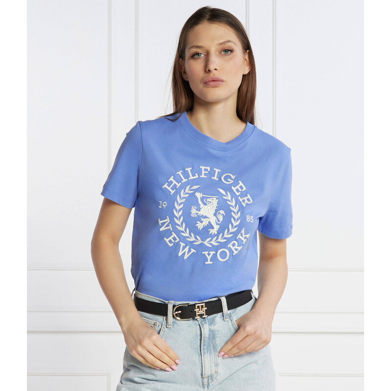 Tommy Hilfiger Tričko REG CREST C-NK TEE SS | Regular Fit