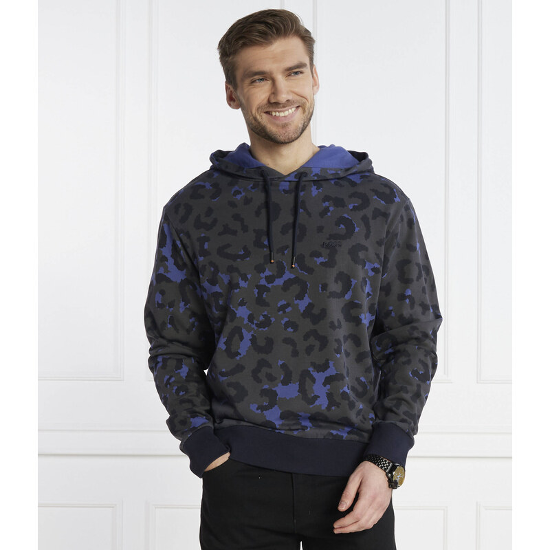 BOSS ORANGE Mikina We_Leopard | Regular Fit