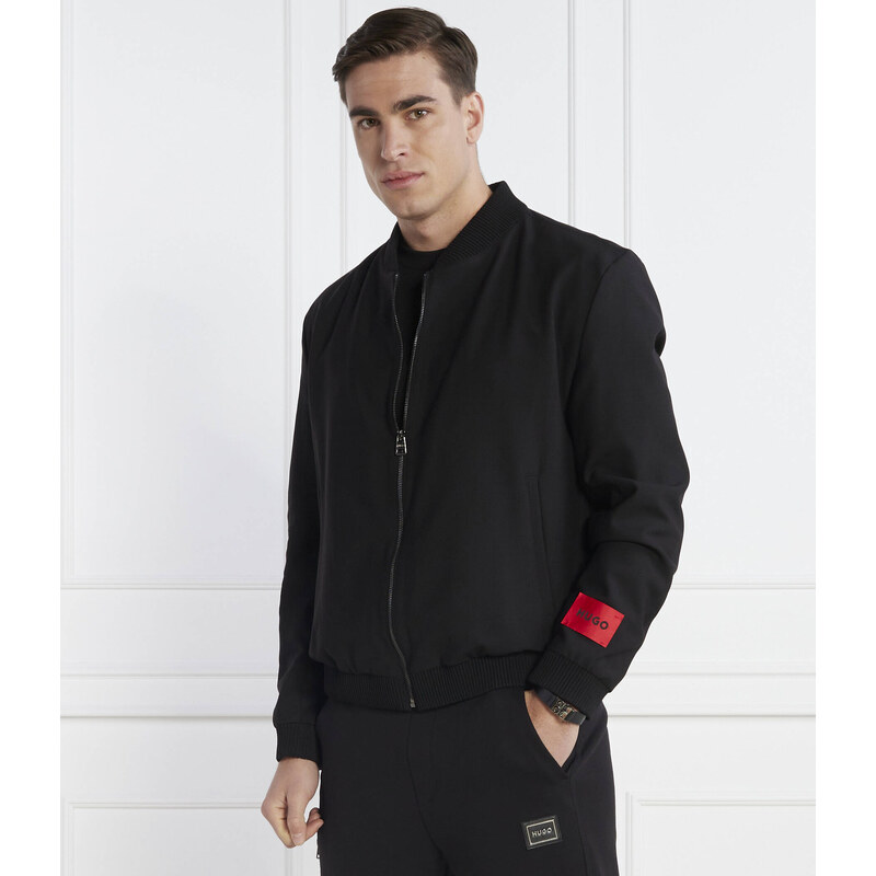 HUGO Vlněná bunda bomber Ukashi232X | Regular Fit