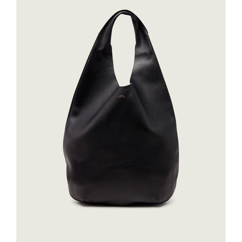 A.P.C. Kožené hobo kabelka Le Neige 113642041