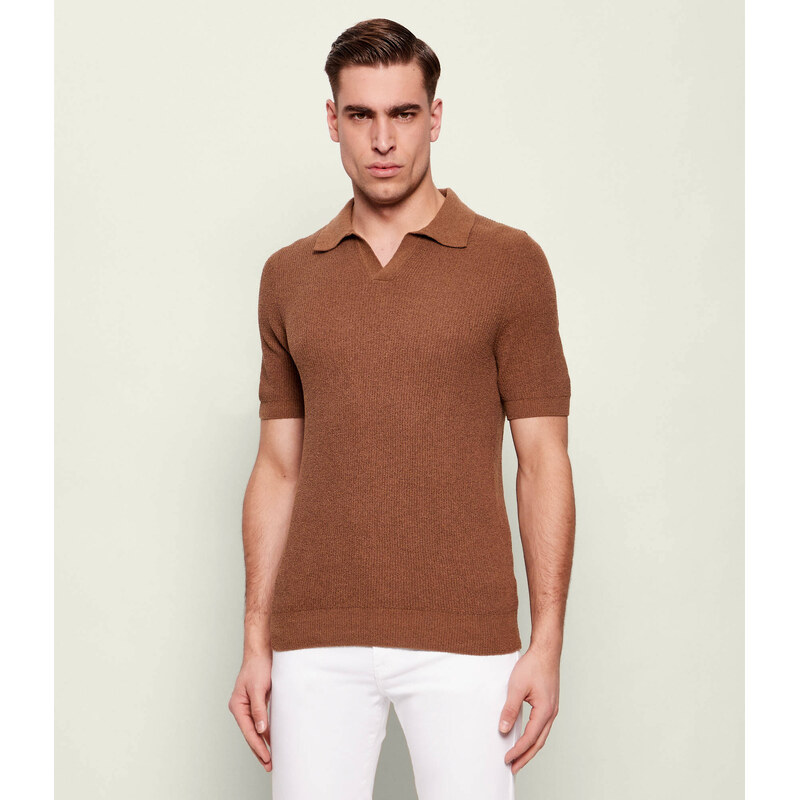 Gran Sasso Polokošile | Slim Fit froté