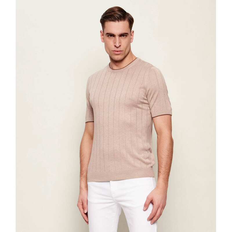 Gran Sasso Hedvábný svetr | Slim Fit