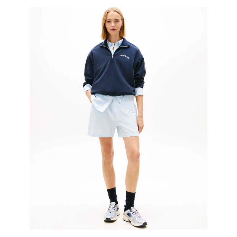 Tommy Jeans Lněné šortky TJW ESSENTIAL | regular fit