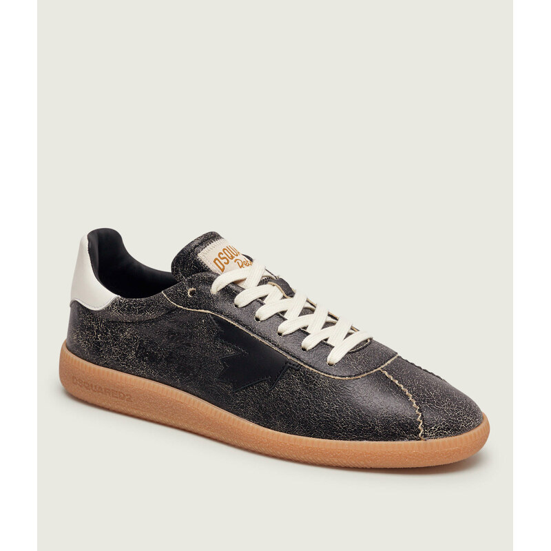 Dsquared2 Kožené tenisky REBEL