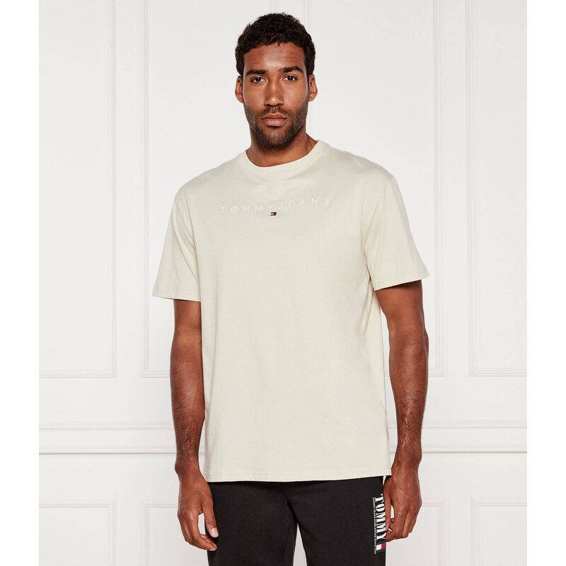 Tommy Jeans Tričko LINEAR LOGO TEE EXT | Regular Fit