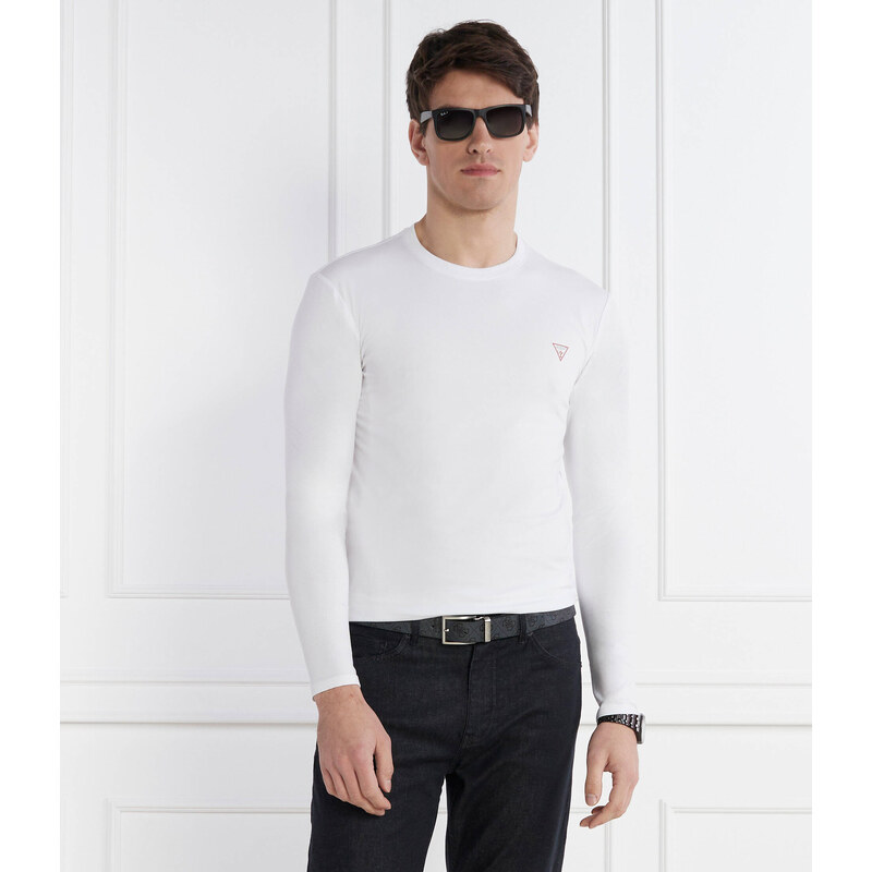 GUESS Tričko s dlouhým rukávem | Extra slim fit