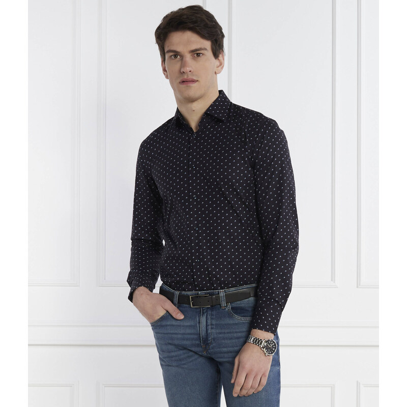 BOSS BLACK Košile H-HANK-kent-C1-214 | Slim Fit