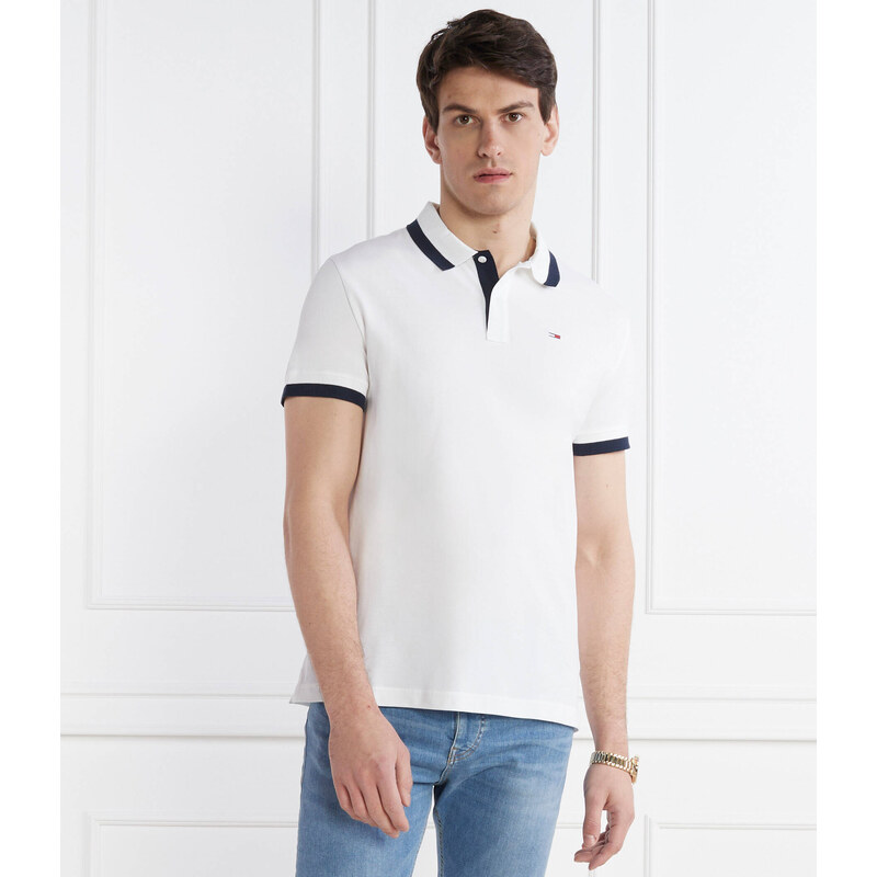 Tommy Jeans Polokošile TJM REG SOLID TIPPED | Regular Fit