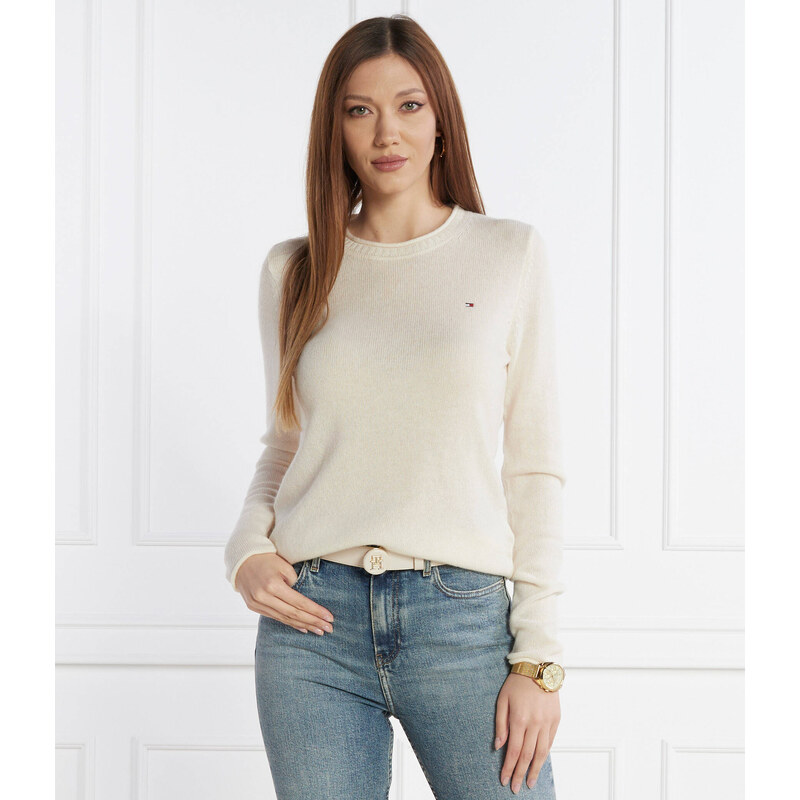 Tommy Hilfiger Vlněný svetr SOFT C-NK | Regular Fit 87647164