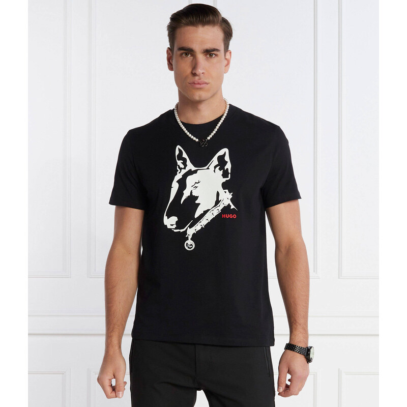 HUGO Tričko Dammock | Regular Fit