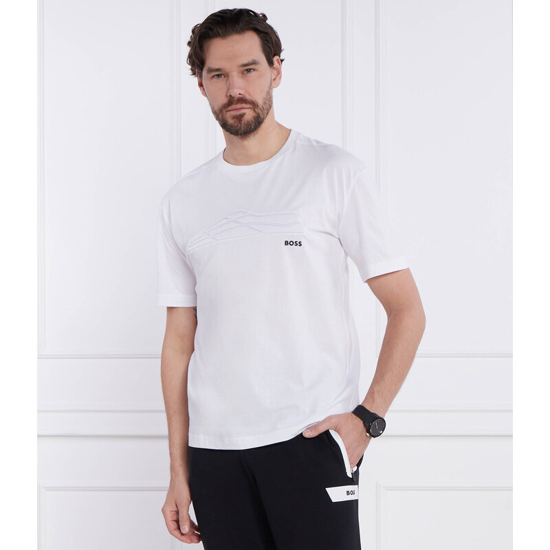BOSS GREEN Tričko Tee Titanium | Regular Fit