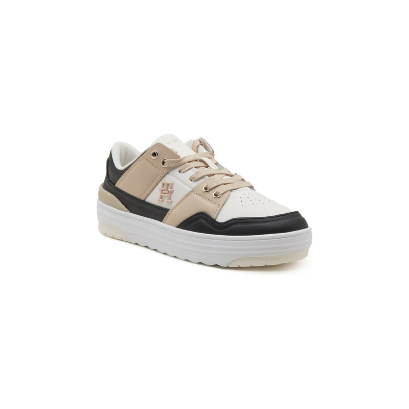 Tommy Hilfiger Kožené tenisky BASKET 87415756
