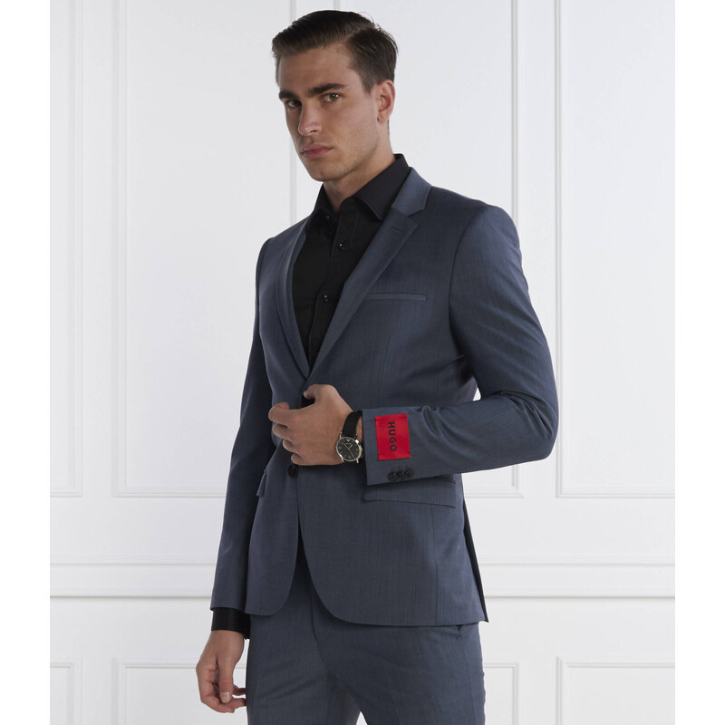 HUGO Sako Arti232X | Regular Fit | s příměsí vlny