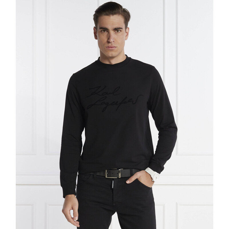 Karl Lagerfeld Tričko s dlouhým rukávem | Regular Fit