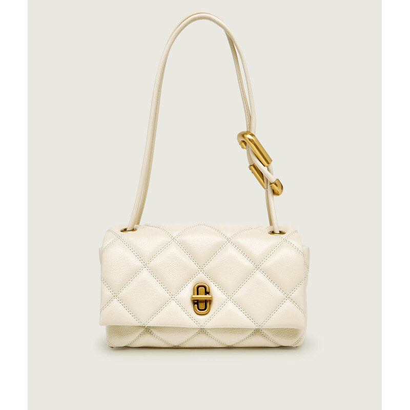 Marc Jacobs Kožená kabelka na rameno THE MINI DUAL