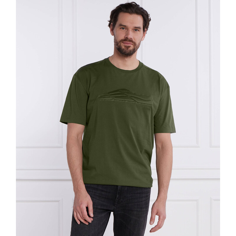 BOSS GREEN Tričko Tee Titanium | Regular Fit