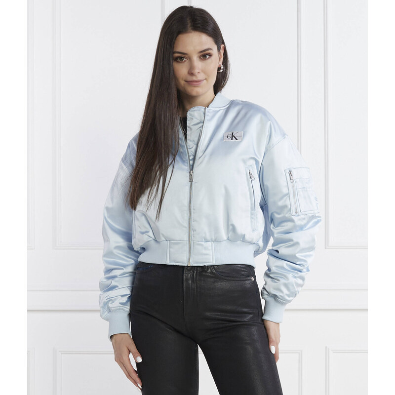 Calvin Klein Jeans Bunda bomber | Cropped Fit