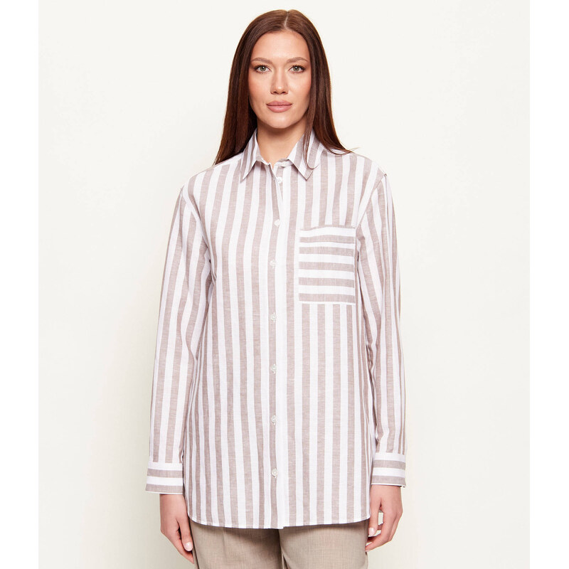 MM Lněná košile MMLULULO | Relaxed fit